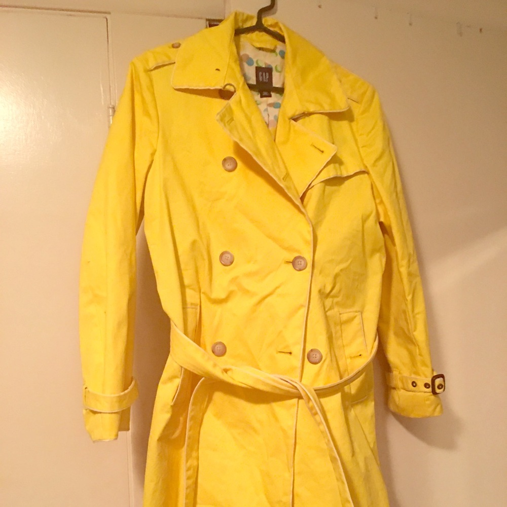 Women’s Yellow Raincoat